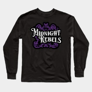 Midnight Rebels - Mystique Vintage Swirl Design Long Sleeve T-Shirt